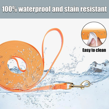 Dog Leash Long PVC Leashes 3M 6M 9M 12M 15M Easy Clean Waterproof Walk Training Durable for Large Medium Small Dogs